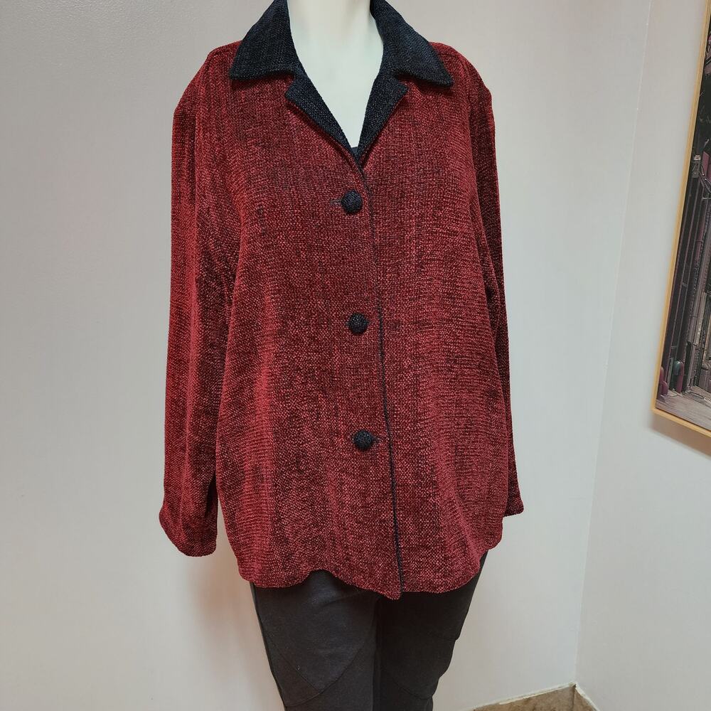 Handwoven Jacket size Large Dahlia Popovits
